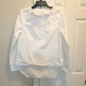 White Long Sleeve Top